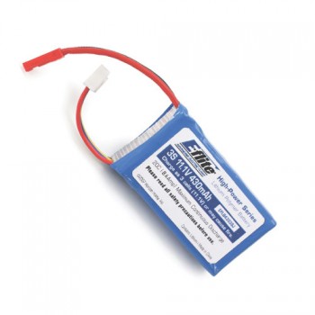 430mAh 3S 11.1V 20C LiPo, 20AWG JST