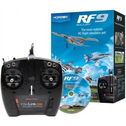 REAL FLIGHT  RF9 FLIGHT SIMULATOR W/INTERLINK DX