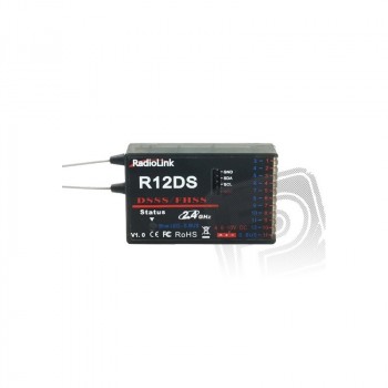 Radiocomanda RADIOLINK AT10II +RECEPTOR R12DS+ TELEMETRIE