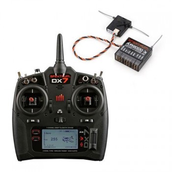 Radiocomanda DX7 7-Canale DSMX® cu receptor AR8000