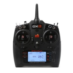 Radiocomanda Spektrum DX8 G2 8-Channel DSMX cu AR8010T Rx M2 (SPM8015EU) 