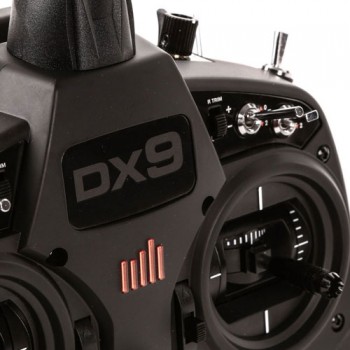 Radiocomanda DX9 Black Edition cu receptor