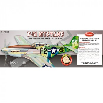 Guillow’s P-51 MUSTANG Laser Cut