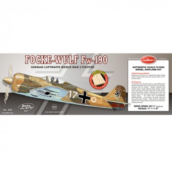 Guillow’s FOCKE-WULF FW-190A Laser Cut